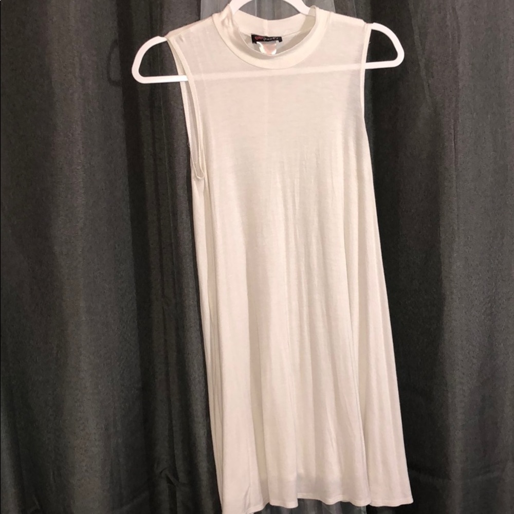 White Tank Top Dress
